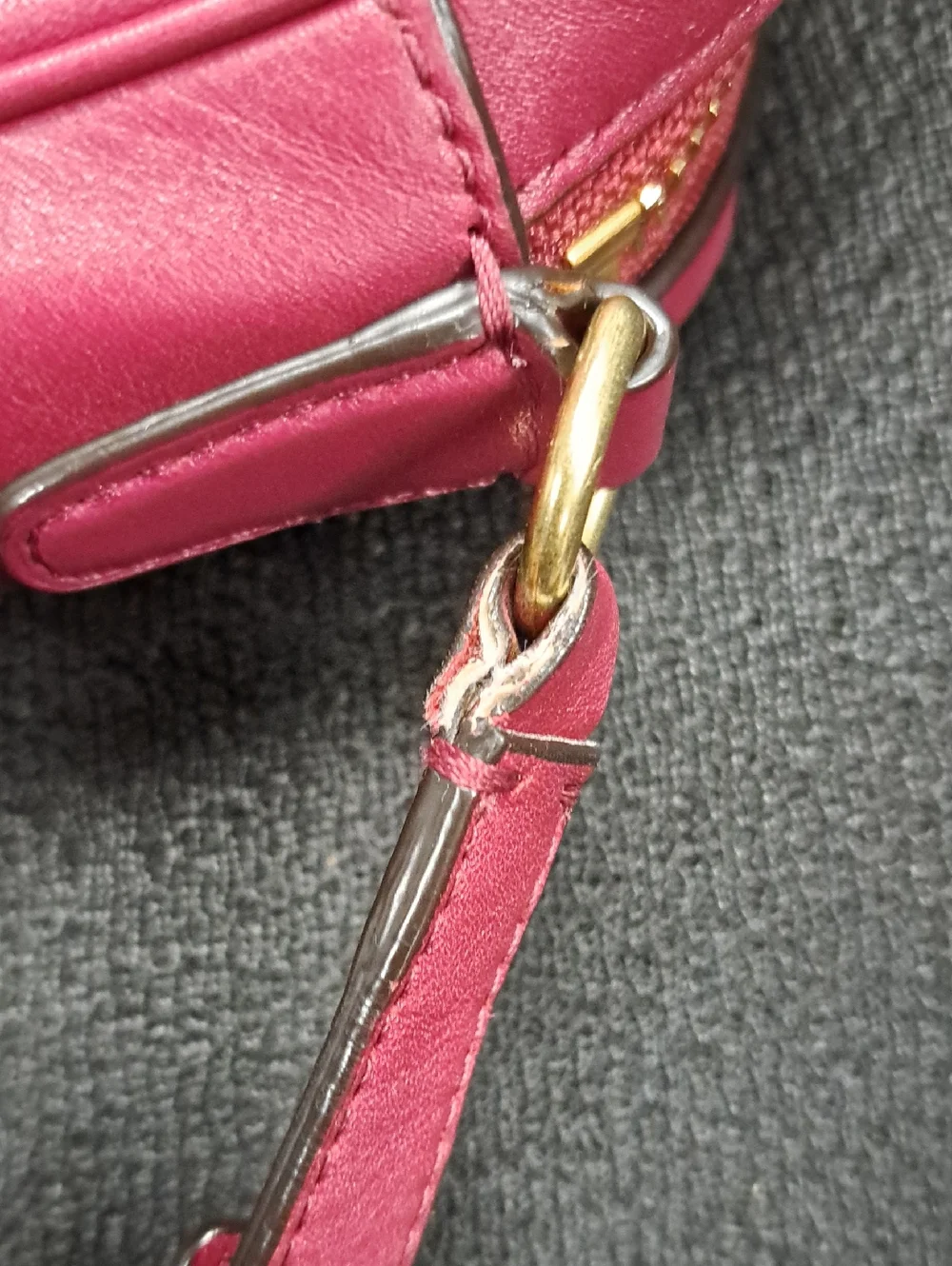 Coach Legacy 25362 Crossbody Bag- refined maroon leather  gold hardware 2013 - Picture 12 of 14